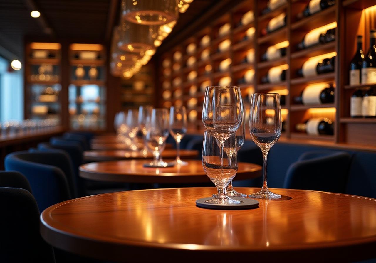 Interno lussuoso dell enoteca IronVena Enoteca a Roma